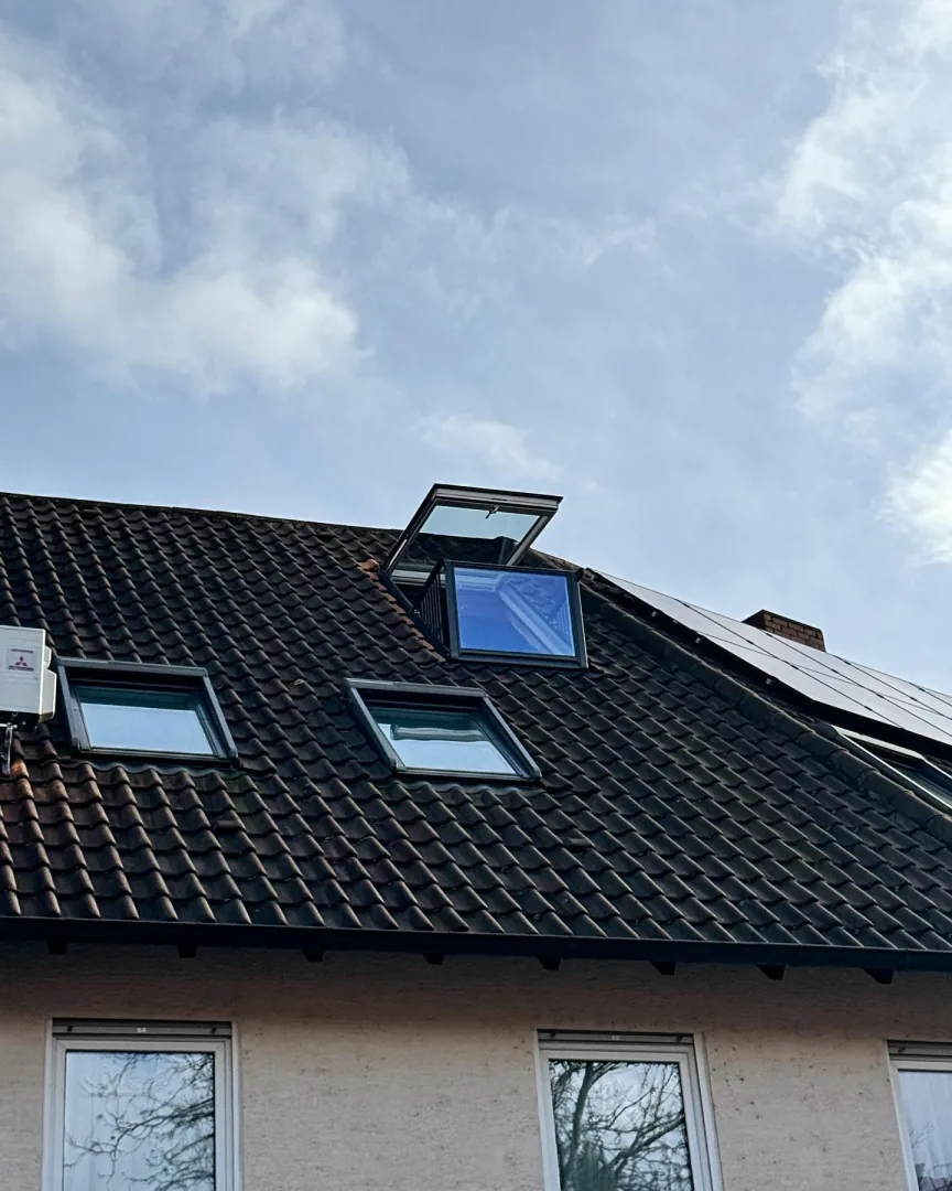 Montage einer Velux Cabrio-Lösung
